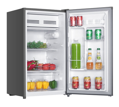 Black and Decker 220 volt refrigerator 220v Fridge 90L with Chiller/Freezer — 220 Volt (BXRFSDFS90A220v)