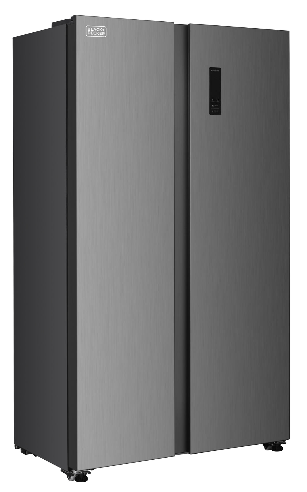 Black and Decker 18 cu ft 220v side by side refrigerator 220 volt fridge 2 door 50hz 60 hz mdoel BXRFSSS436A220v