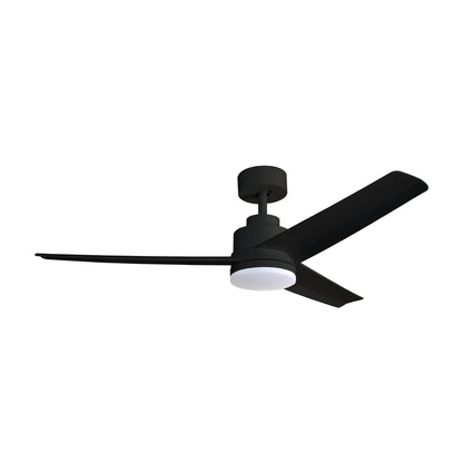 Blaupunkt INFINITY 56" 5-Blade 220v Ceiling Fan with LED Light & Remote, White — 220 Volt 50 60 hz (BKCFLW9836220v)