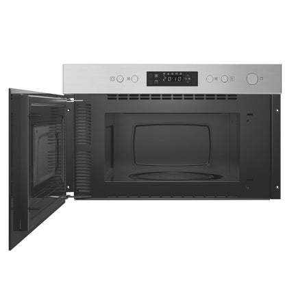Hotpoint by Whirlpool HPMK12CXUK Built In Microwave with Grill 22 Liters BUILT IN INTEGRATED