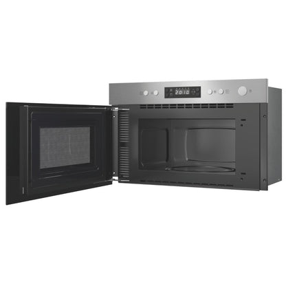 Hotpoint by Whirlpool HPMK12CXUK Built In Microwave with Grill 22 Liters BUILT IN INTEGRATED