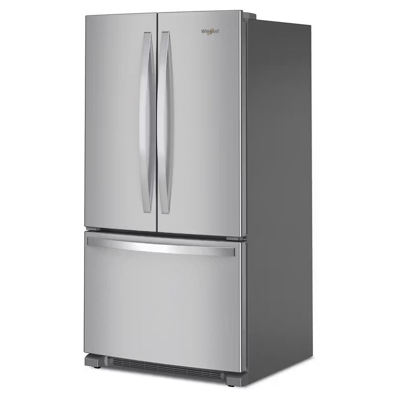 Whirlpool 220 Volts 50 Hz Refrigerator French Door with Elevated Deli Drawer and Adjustable Storage WRFF3036S220v
