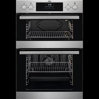 AEG Built in Double Oven 220 volts 50 hz Stianless Steel 220v Integrated double oven Made in Italy DEX33111EM - 220v volt electronics