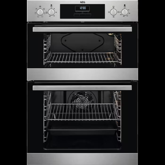 AEG Built in Double Oven 220 volts 50 hz Stianless Steel 220v Integrated double oven Made in Italy DEX33111EM - 220v volt electronics