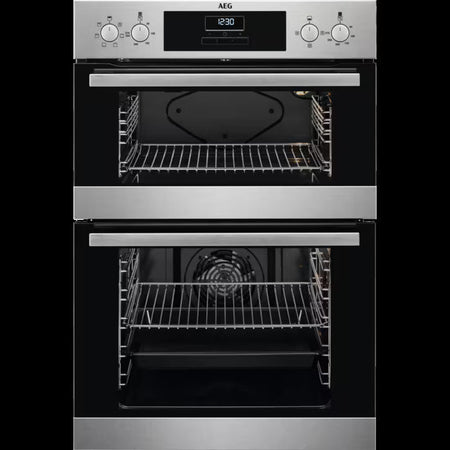 AEG Built in Double Oven 220 volts 50 hz Stianless Steel 220v Integrated double oven Made in Italy DEX33111EM - 220v volt electronics