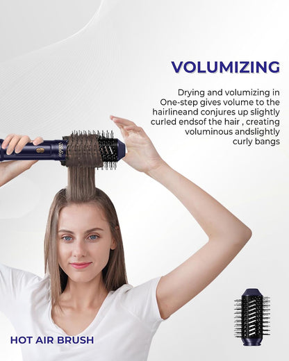 Airstyler with Automatic Hair Curler, Hair Straightener, Thermal Brush, Hot Airbrush complete styler kit model WK622W - 220v volt electronics
