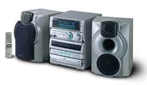 Aiwa NSX-888 Dolby Stereo Music System-Dual Voltage