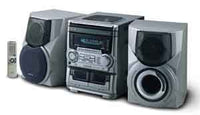 Aiwa NSX-555 HI-FI Stereo Music System-Dual Volt