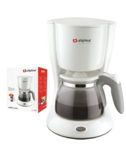 Alpina SF - 2808 220 Volt 10 to 12 Cup Coffeemaker - 220v volt electronics