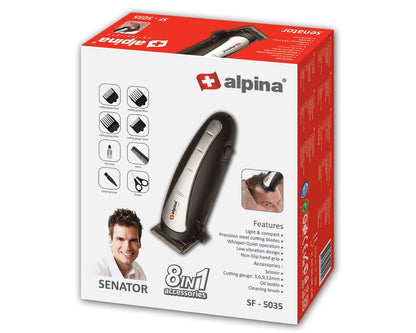 Alpina SF - 5035 220 volt Hair Clipper Trimmer Set 220 - 240 - 220 - Electronics