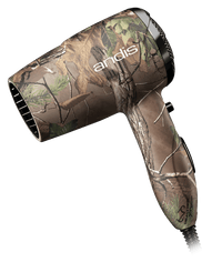 Andis Camo Quiet Turbo 1875W Tourmaline Ionic Hair Dryer 110 220 240 Volts 50/60 Hz - 220 - Electronics
