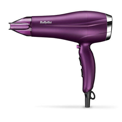 BaByliss Velvet - Orchid 220 volt Hair Dryer 2300 Watts 220v 240 volts Blow Dryer - 220 - Electronics