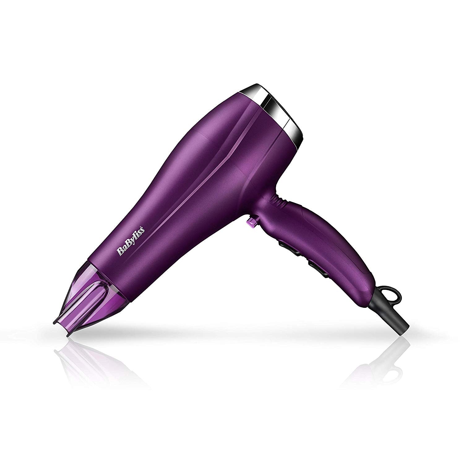BaByliss Velvet - Orchid 220 volt Hair Dryer 2300 Watts 220v 240 volts Blow Dryer - 220 - Electronics