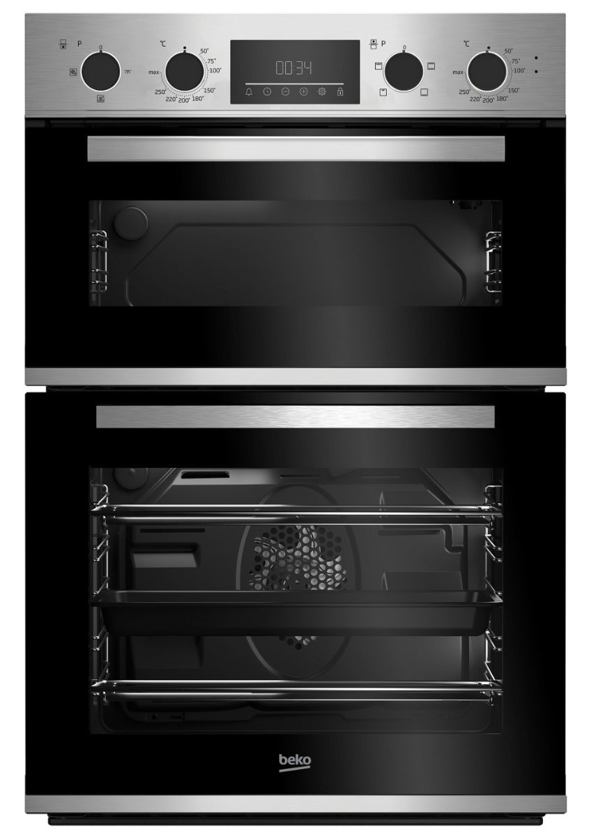 Beko 220 volt Built in Double Oven CDFY22309X Built in Electric Double Oven 220v 240 volts 50 hz - 220 - Electronics