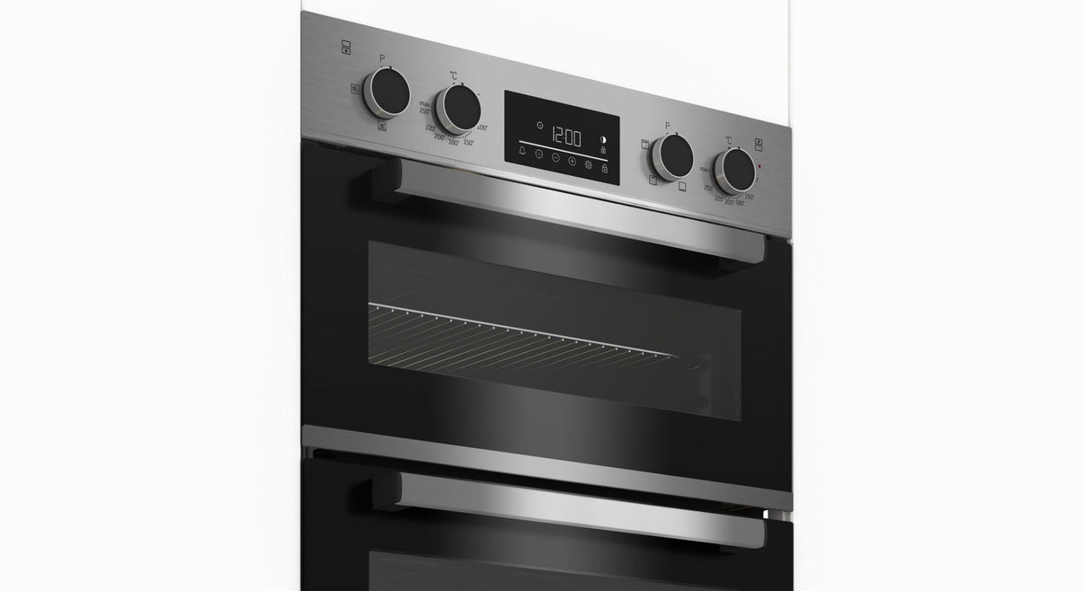 Beko 220 volt Built in Double Oven CDFY22309X Built in Electric Double Oven 220v 240 volts 50 hz - 220 - Electronics