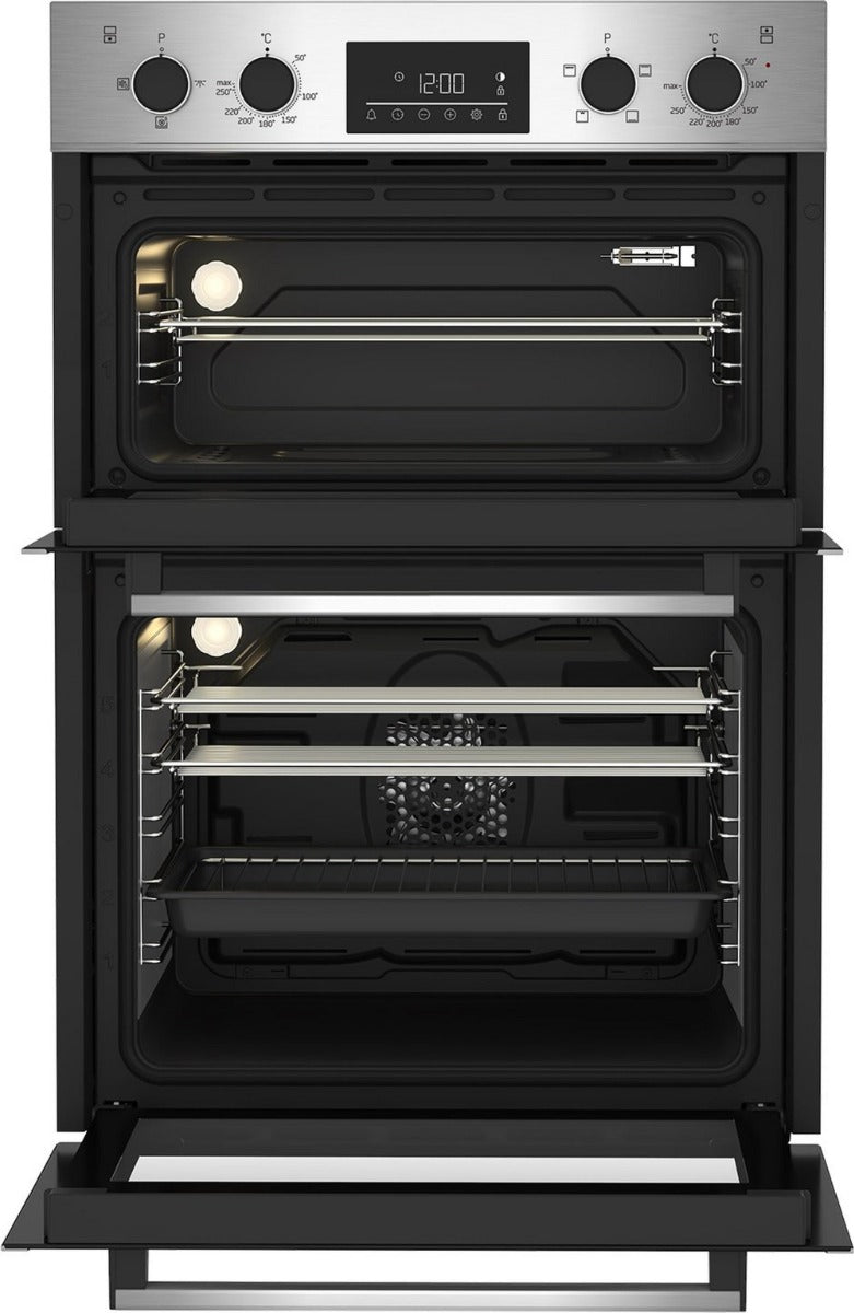 Beko 220 volt Built in Double Oven CDFY22309X Built in Electric Double Oven 220v 240 volts 50 hz - 220 - Electronics