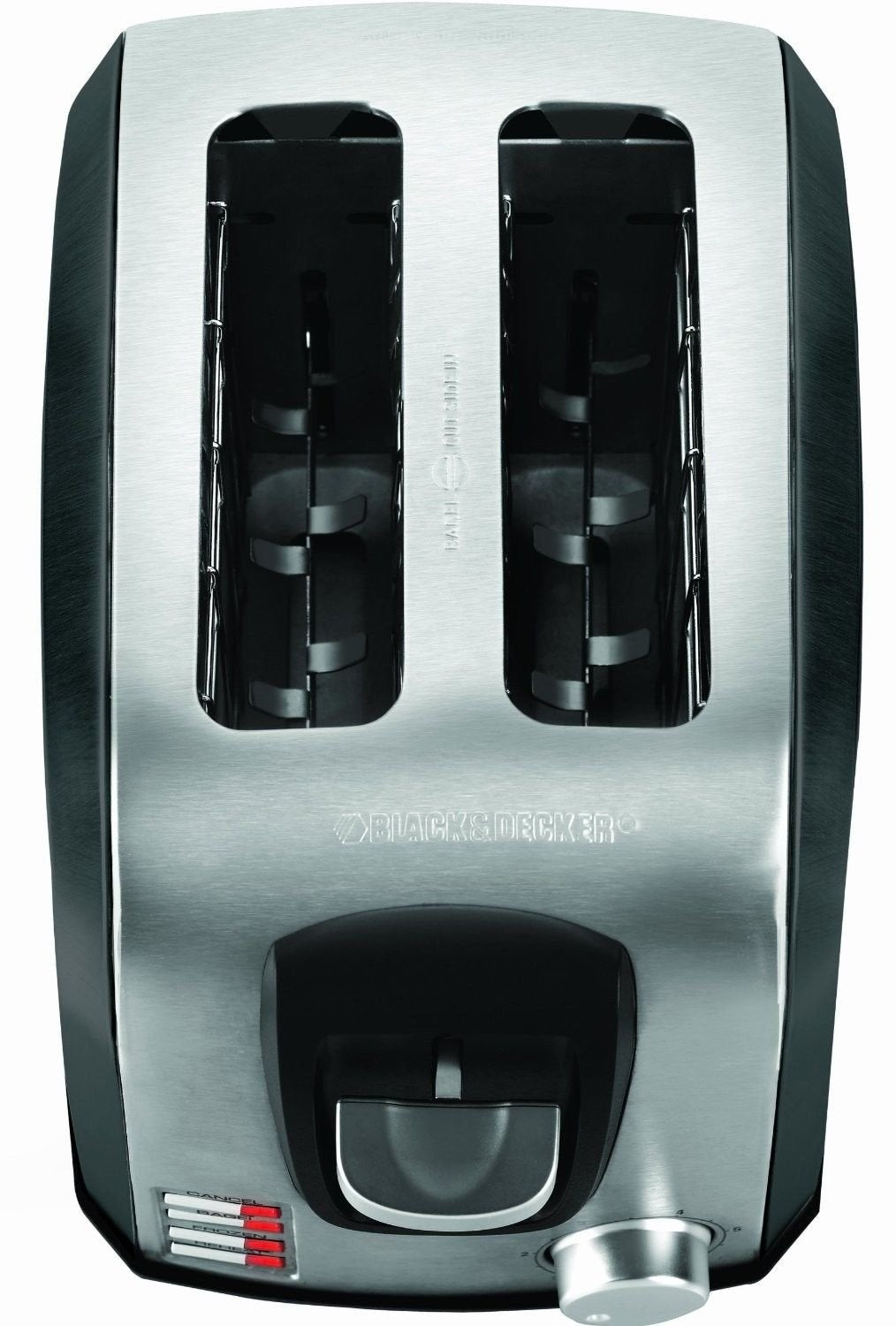 Black and Decker 220 volt 2 Slice Stainless steel Toaster BD - T2707 S 220v 240 volts 50hz - 220 - Electronics