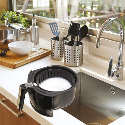 Black and Decker 220 volt Digital Air Fryer AF400 - B5 4 Liter Air Fryer 220V 240 Volts 50 hz - 220 - Electronics