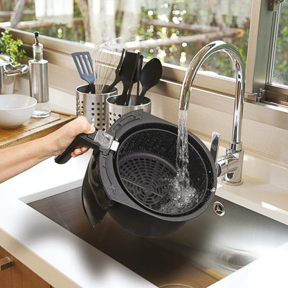 Black and Decker 220 volt Digital Air Fryer AF400 - B5 4 Liter Air Fryer 220V 240 Volts 50 hz - 220 - Electronics