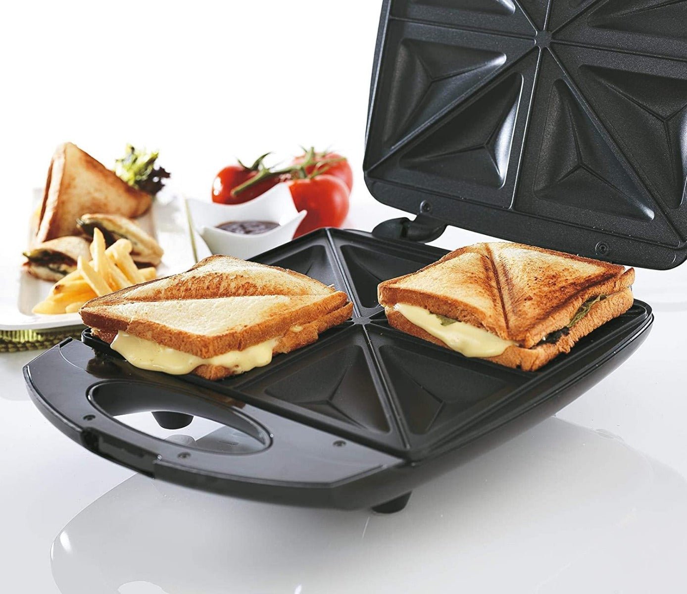 Black and Decker 220 volt Panini Grill and Sandwich Maker 4 slice 220v 240 volts - 220v volt electronics