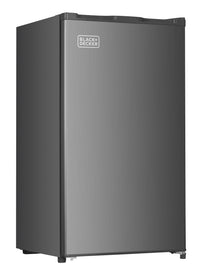 Black and Decker 220 volt refrigerator 220v Fridge 90L with Chiller/Freezer — 220 Volt (BXRFSDFS90A220v) - 220v volt electronics