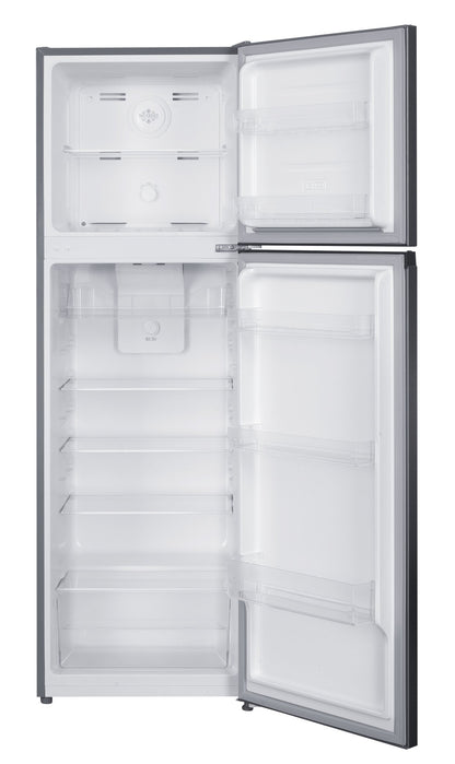 Black and Decker 220v Top Mount refrigerator Double Door 220 volt Fridge 250L with Freezer (BXRFS2D197A220v) - 220v volt electronics
