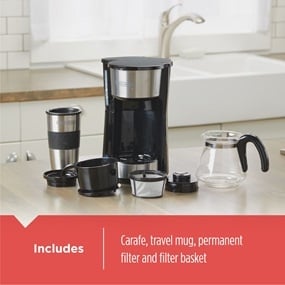 Black and Decker CMO755S 4 - in - 1 5 Cup Coffee Maker 220 240 Volts 220v 50hz - 220 - Electronics
