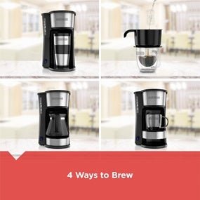 Black and Decker CMO755S 4 - in - 1 5 Cup Coffee Maker 220 240 Volts 220v 50hz - 220 - Electronics