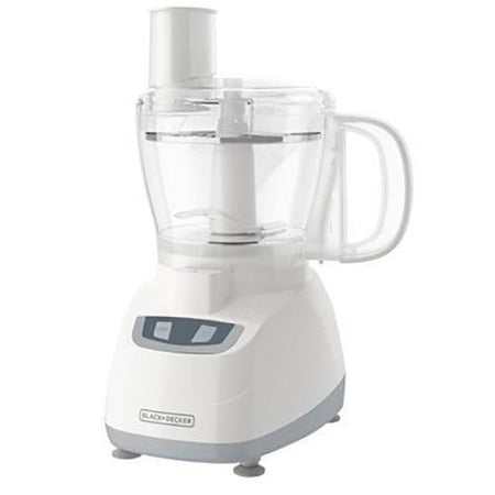 Black and Decker FP1700 220 volts 8 Cup Food Processor White Color 220v 240 volts 50 hz - 220 - Electronics