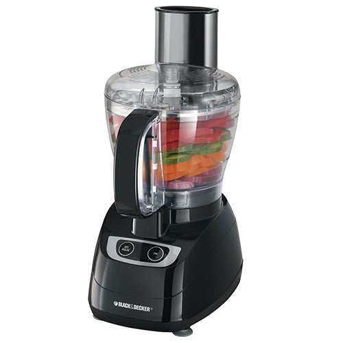 Black and Decker FP1700 220 volts food processor 8 Cup Black Color 220v 240 volts 50 hz - 220 - Electronics
