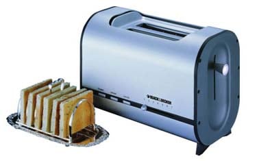 Black and Decker LET82 220 Volt Electronic Toaster - 220v volt electronics