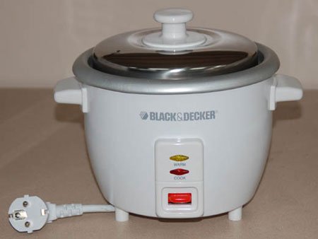 Black and Decker RC600 220 Volt Rice Cooker - 220v volt electronics