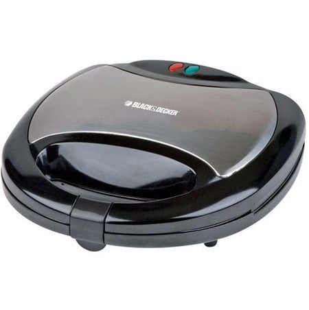 Black and Decker TS2080 220 Volt 2 Slot Sandwich Maker - 220v volt electronics