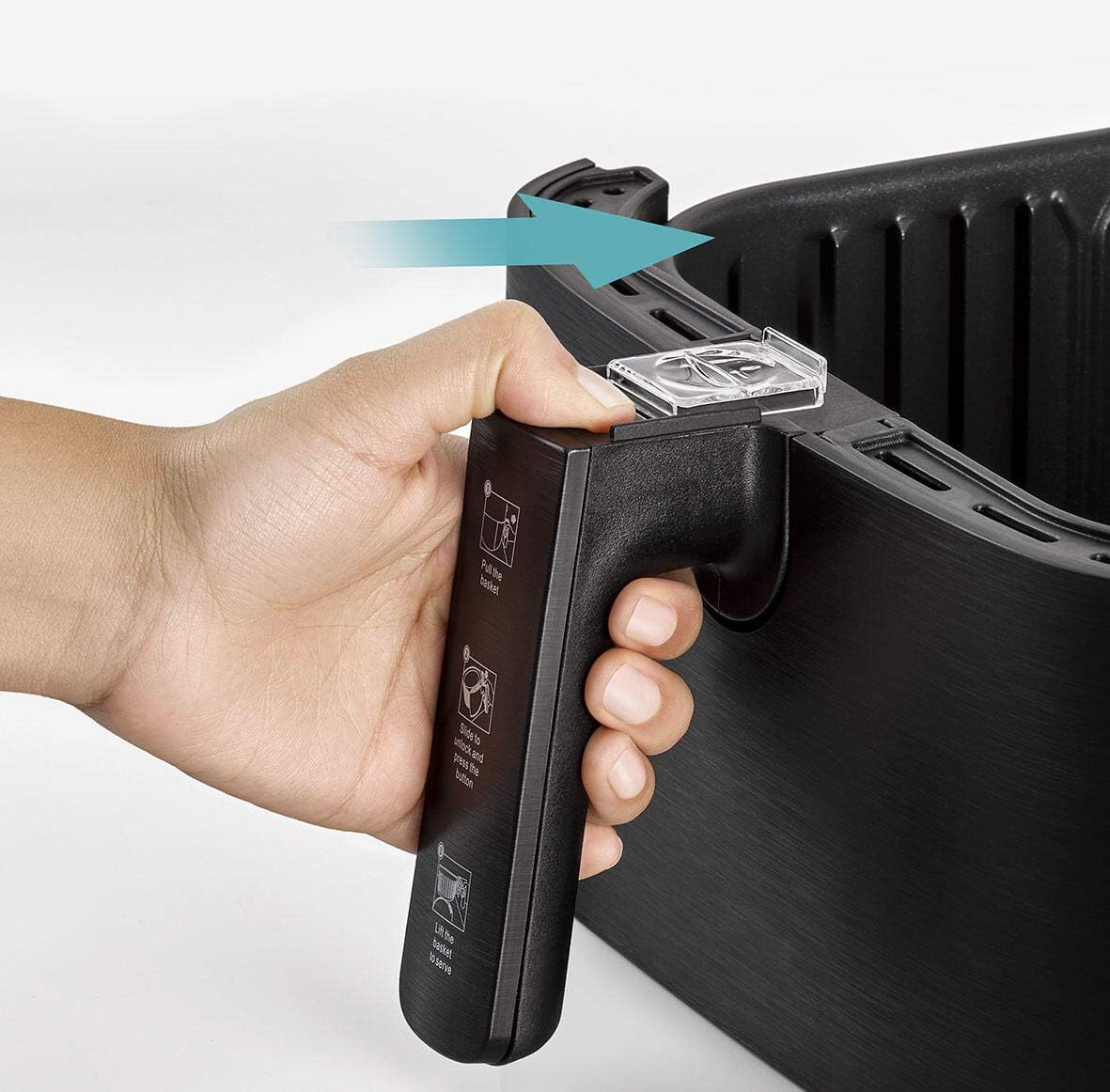 Black & Decker 220 volt 7.5 Liter air fryer oven AF700 - B5 Digital Air Fryer 220v 240 volt 50 hz - 220 - Electronics