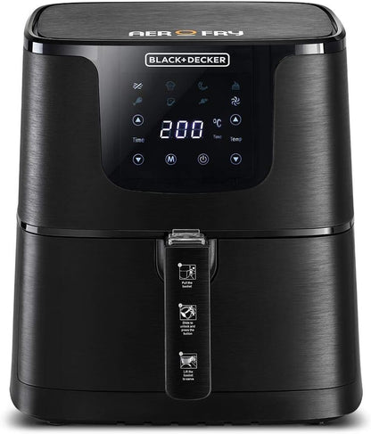 Black & Decker 220 volt 7.5 Liter air fryer oven AF700 - B5 Digital Air Fryer 220v 240 volt 50 hz - 220 - Electronics