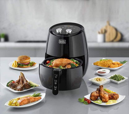 Black & Decker 220 volt air fryer AF350 4.5 liter Air fryer 220v 240 volt 50 hz - 220 - Electronics