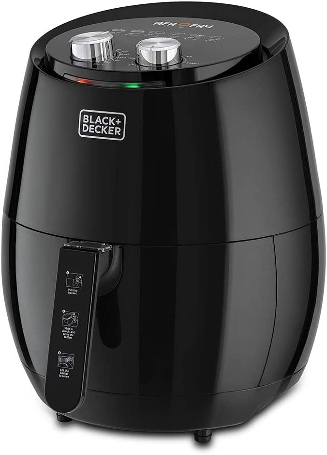 Black & Decker 220 volt air fryer AF350 4.5 liter Air fryer 220v 240 volt 50 hz - 220 - Electronics