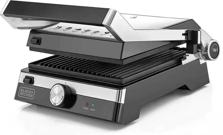 Black & Decker 220 volt grill CG2000B5 Non stick 2000 watts Grill 220 v 240 volts 50 hz - 220 - Electronics