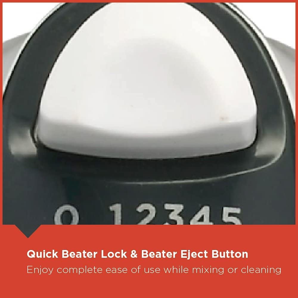 Black & Decker 220 volt Hand Mixer M700 - B5 300 Watt Hand Mixer with Bowl 220V 240 Volts 50 hz - 220 - Electronics