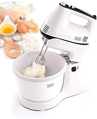 Black & Decker 220 volt Hand Mixer M700 - B5 300 Watt Hand Mixer with Bowl 220V 240 Volts 50 hz - 220 - Electronics