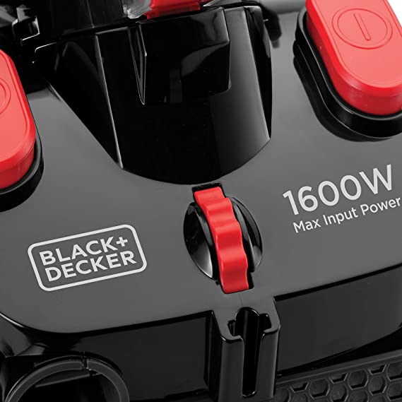 Black & Decker 220 volt vacuum VM1680B5 1600 Watts Multi Cyclonic Canister Vacuum Cleaner 220v 240 volts 50 hz - 220 - Electronics