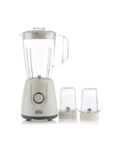 Black & Decker 220 volts Blender BX4000 Plastic Jar with 2 Grinder 220v 240 volts 50 hz - 220 - Electronics