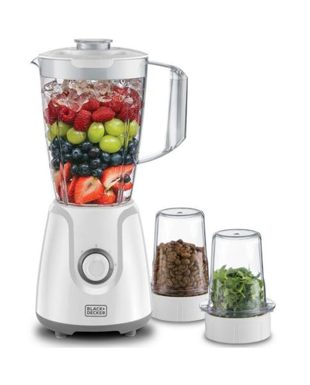 Black & Decker 220 volts Blender BX4000 Plastic Jar with 2 Grinder 220v 240 volts 50 hz - 220 - Electronics