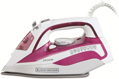 Black & Decker 220 volts iron 2400 watts model X2400b5 2400 Watts Auto Shut Off Steam Iron 220v 240 volts 50 hz - 220 - Electronics