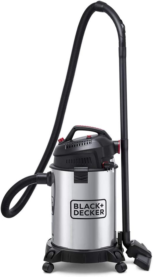 Black & Decker 220 volts wet dry shop vac 30 Liter WV1450 - B5 1600 Watts 30L Stainless Steel Wet & Dry Drum vacuum 220v 240 volt 50 hz - 220 - Electronics