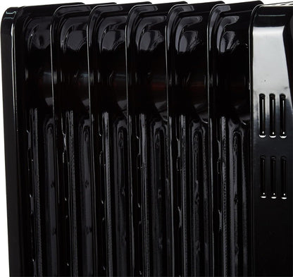 Black & Decker 7 Fin Radiator Heater 1500 watts ORO70D - B5 Oil Radiator Heater 7 Fin 220v 240 volts 50 hz - 220 - Electronics