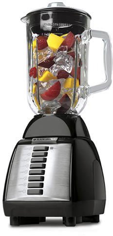 Black & Decker BLP-7600B 220 Volts 7 Speed 750W  Black Blender