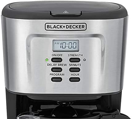 Black & Decker DCM85 - B5 220 volts Coffee Maker 900 watts Digital Programmable 12 cup Coffee Maker 220 V 240 Volts 50 hz - 220 - Electronics