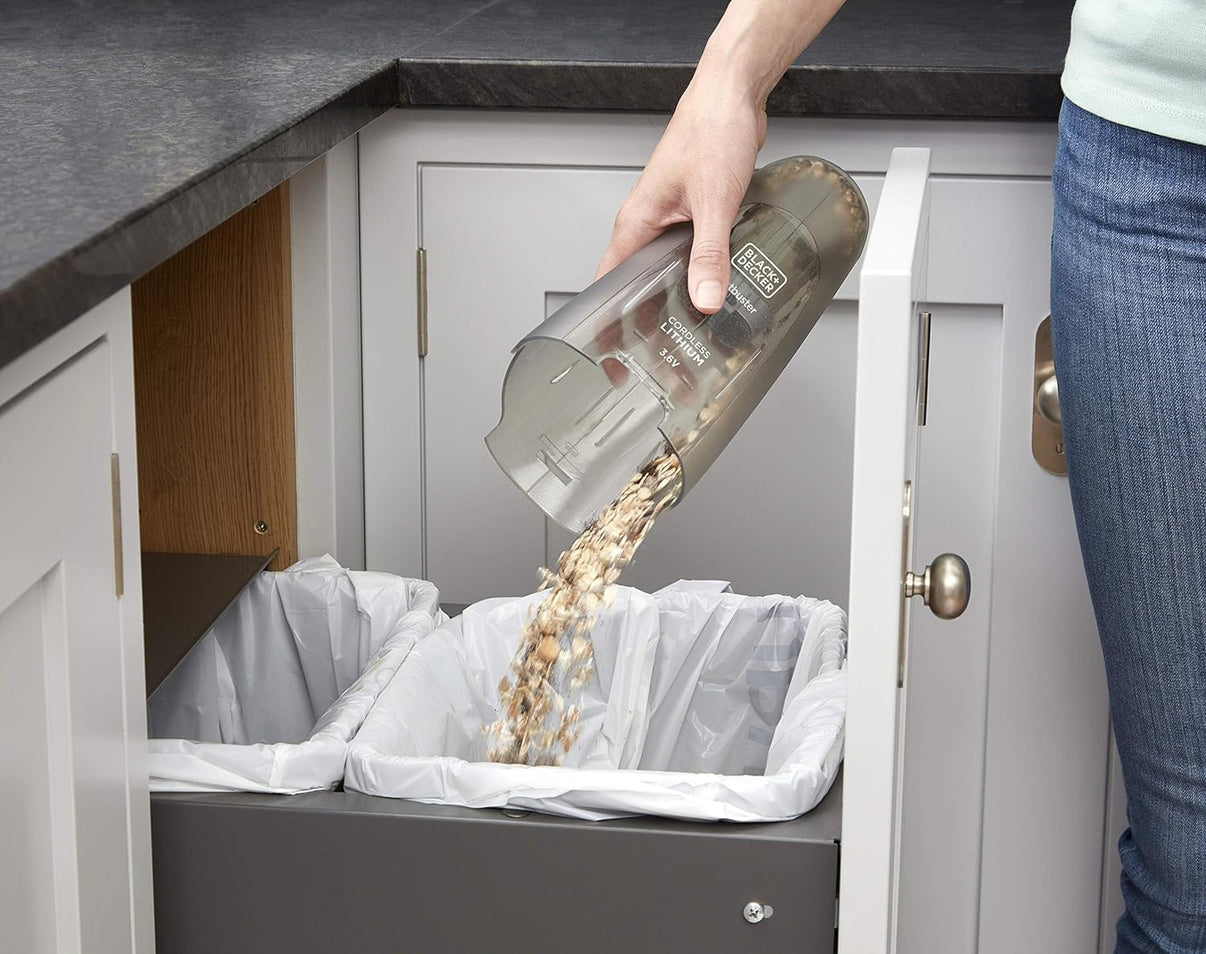 Black & Decker hand held vacuum 220 volt dustbuster vacuum NVC115JL - B5 3.6 V Cordless handheld vacuum cleaner - 220 - Electronics