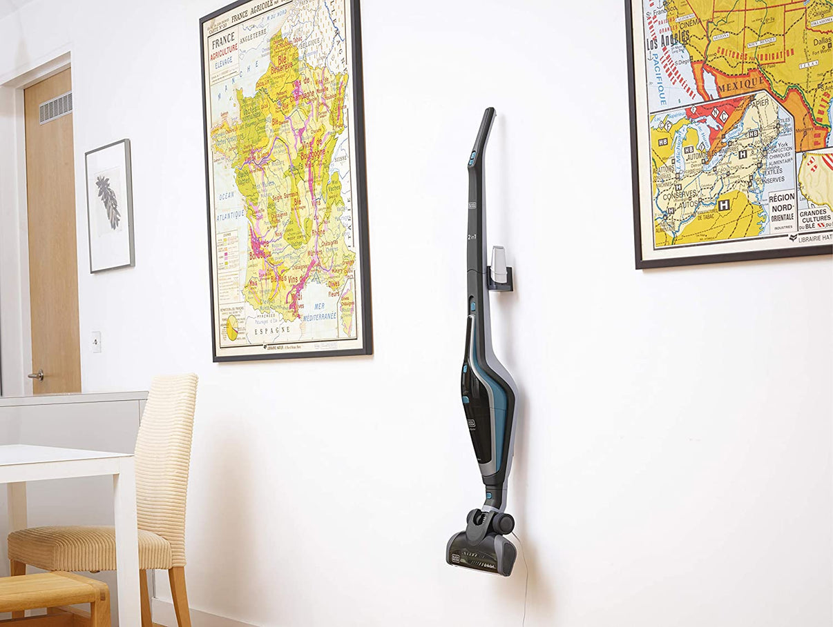 Black & Decker SVA420B Two in one Cordless Stick 220 volt Vacuum Cleaner with Docking Station 220v 240 volts 50 hz - 220 - Electronics